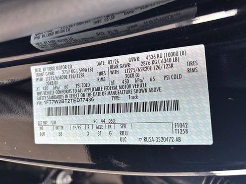 New 2026 Ford F250 Lariat image 20