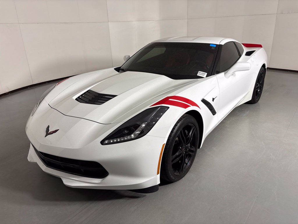 Certified 2017 Chevrolet Corvette Stingray Coupe w/ Carbon Flash Badge Package RWD image 5