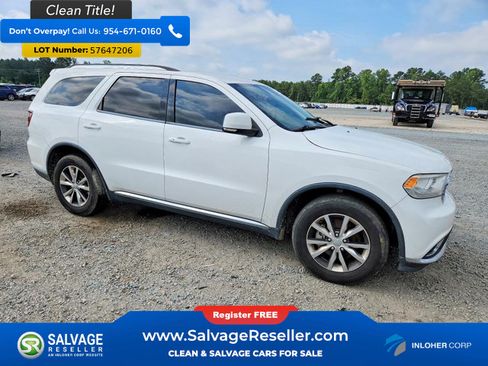 Used 2016 Dodge Durango Limited w/ Nav & Power Liftgate Group RWD image 5