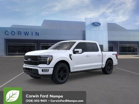 New 2025 Ford F150 Platinum w/ Equipment Group 702A High image 3