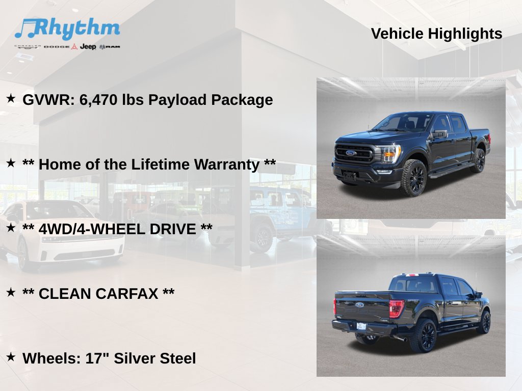 Used 2023 Ford F150 XLT w/ Equipment Group 302A High AWD/4WD image 5