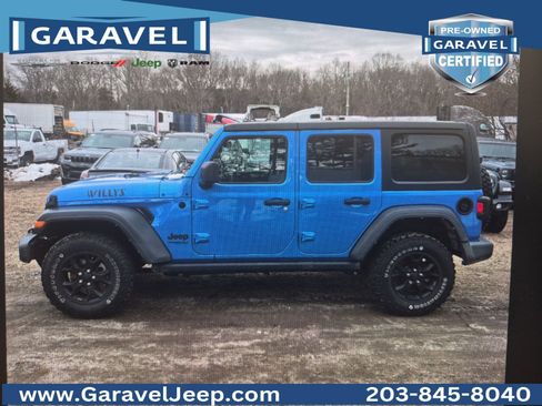 Used 2021 Jeep Wrangler Unlimited Willys image 8