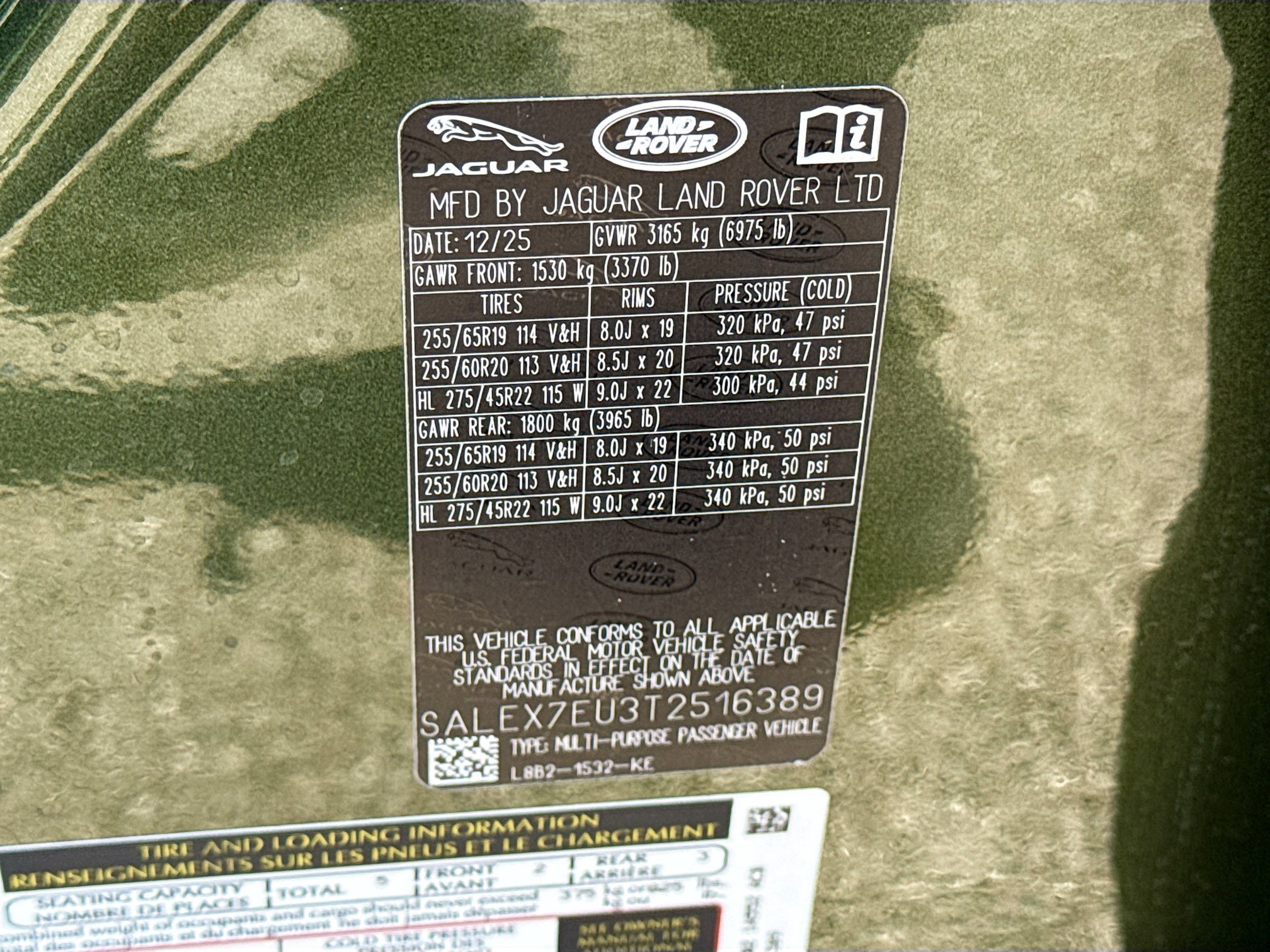 New 2026 Land Rover Defender 110 X AWD/4WD image 43