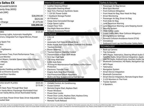 Certified 2024 Kia Seltos EX AWD/4WD image 24