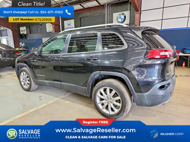 Used 2016 Jeep Cherokee Limited AWD/4WD image 3