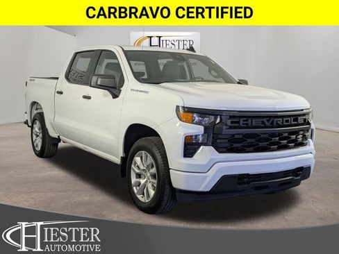 Certified 2023 Chevrolet Silverado 1500 Custom AWD/4WD image 1