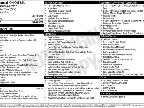 New 2025 Hyundai Ioniq 5 SEL image 26