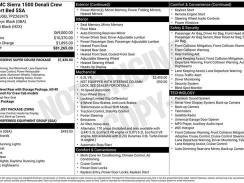 Used 2023 GMC Sierra 1500 Denali AWD/4WD image 21