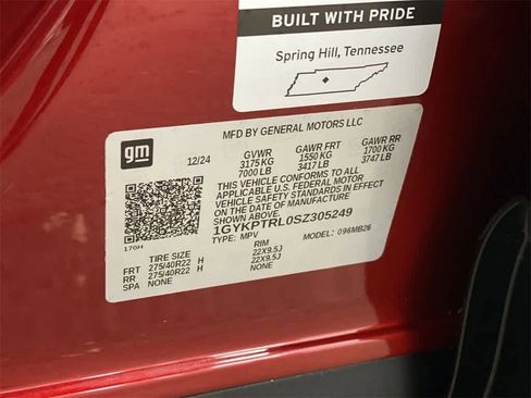 Certified 2025 Cadillac Lyriq Luxury w/ LPO, Floor Liner Package image 29