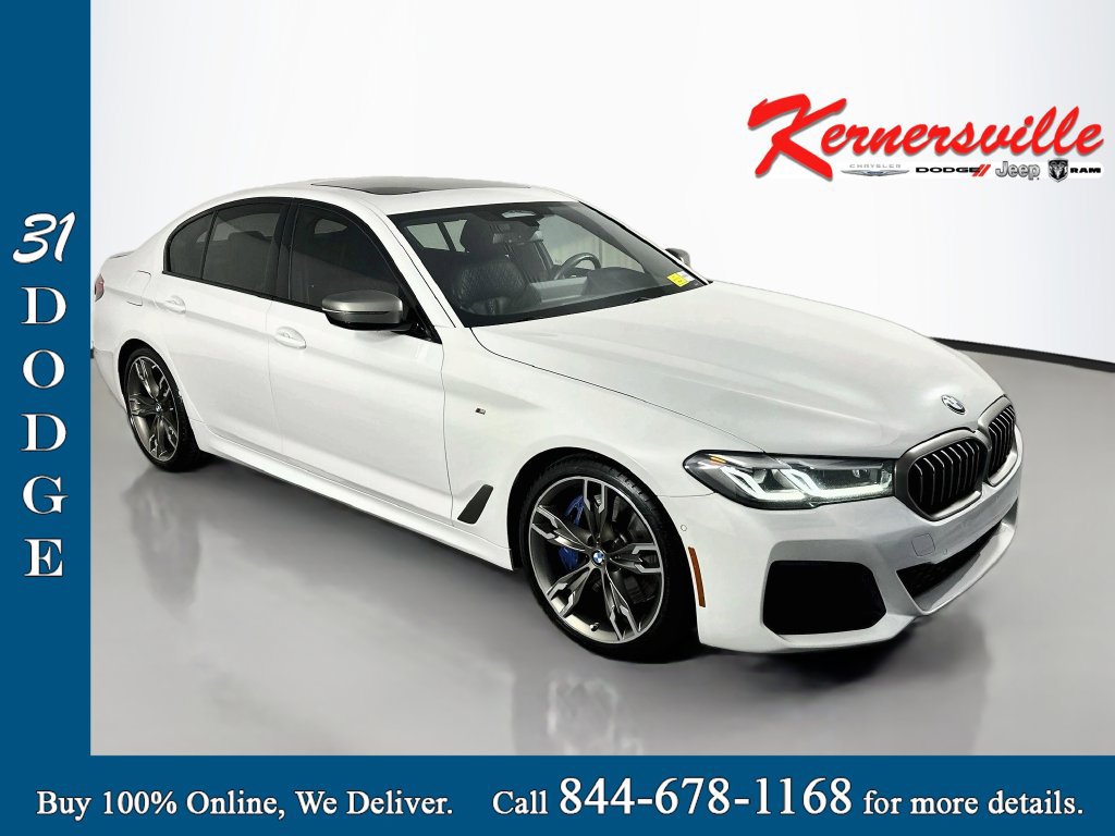 Used 2021 BMW M550i xDrive AWD/4WD image 1