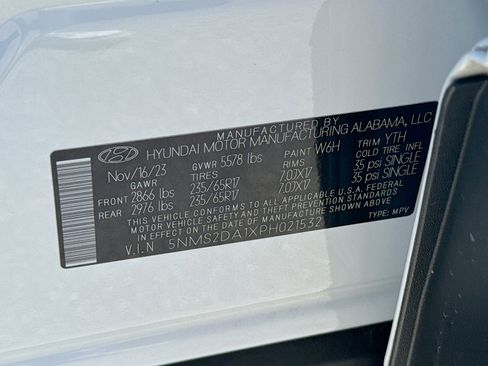 Used 2023 Hyundai Santa Fe Blue image 35