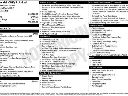 Used 2024 Hyundai Ioniq 5 Limited image 55