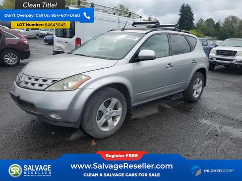 Used 2005 Nissan Murano SL w/ (G04) SL Touring Pkg image 1
