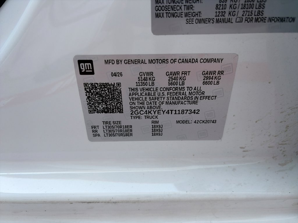 Certified 2026 Chevrolet Silverado 2500 ZR2 AWD/4WD image 35