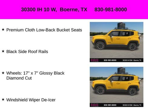 Used 2023 Jeep Renegade Latitude w/ Sun/Sound Group AWD/4WD image 20