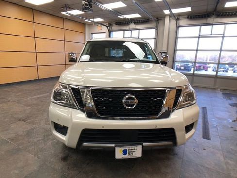 Used 2019 Nissan Armada Platinum w/ Captain's Chairs Package image 2