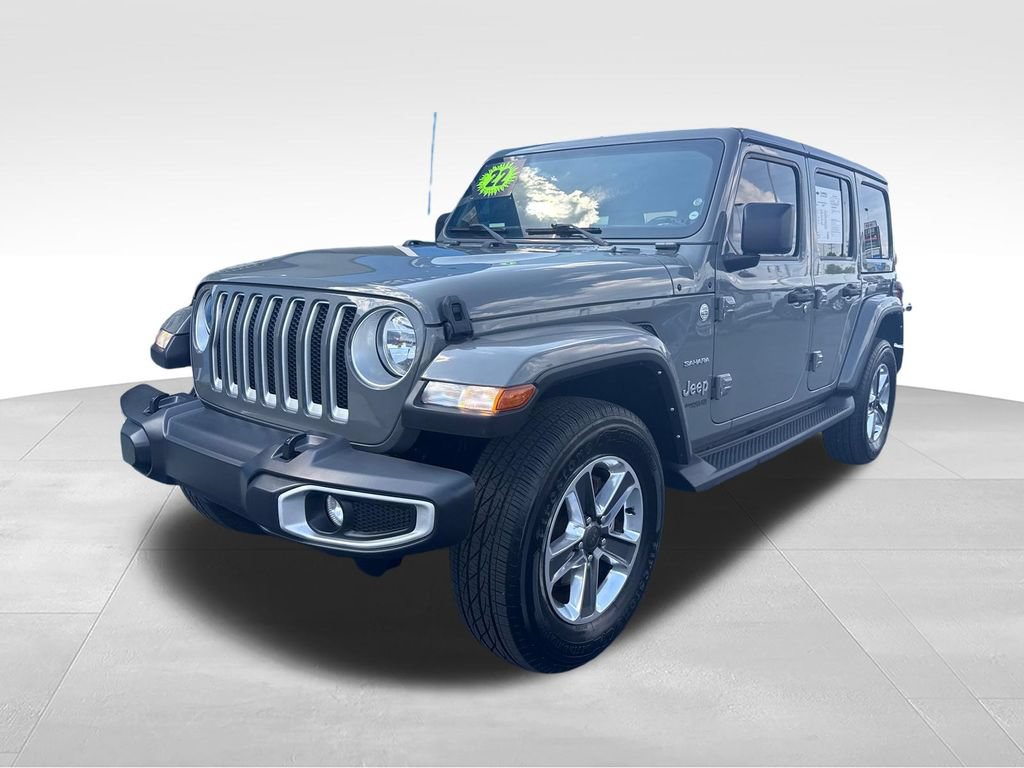 Used 2022 Jeep Wrangler Unlimited Sahara AWD/4WD image 2