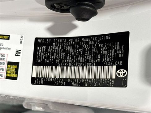 New 2025 Toyota Corolla SE image 25