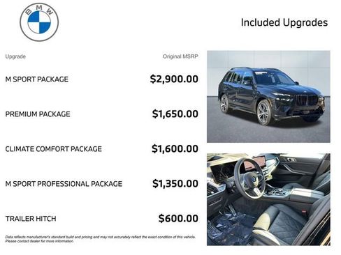 Certified 2026 BMW X7 xDrive40i w/ M Sport Package image 3