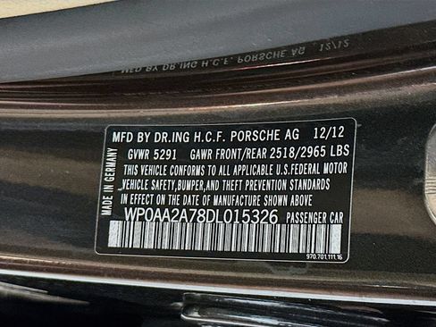 Used 2013 Porsche Panamera RWD image 26
