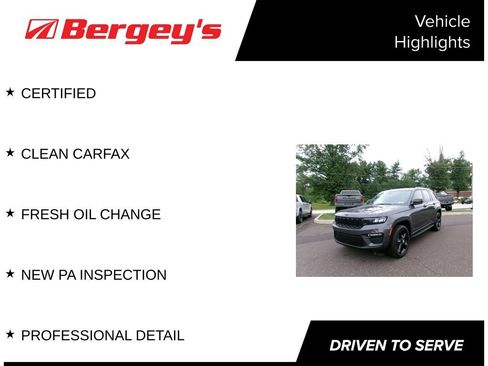 Certified 2025 Jeep Grand Cherokee Limited w/ Black Appearance Package AWD/4WD image 5