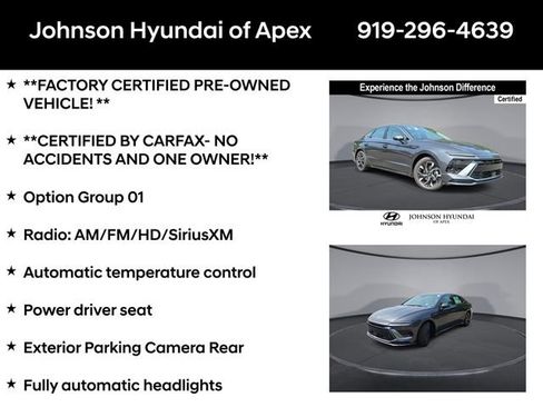 Certified 2024 Hyundai Sonata SEL FWD image 6