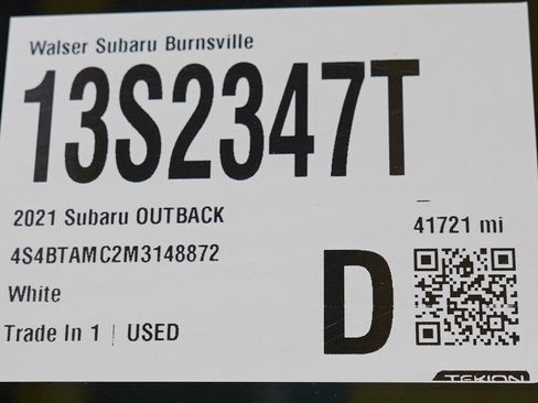 Used 2021 Subaru Outback Limited image 31