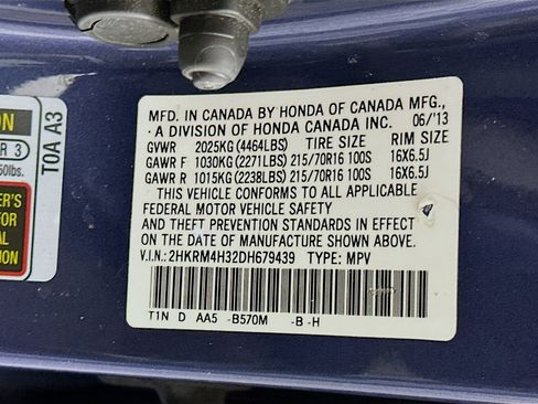 Used 2013 Honda CR-V LX image 12