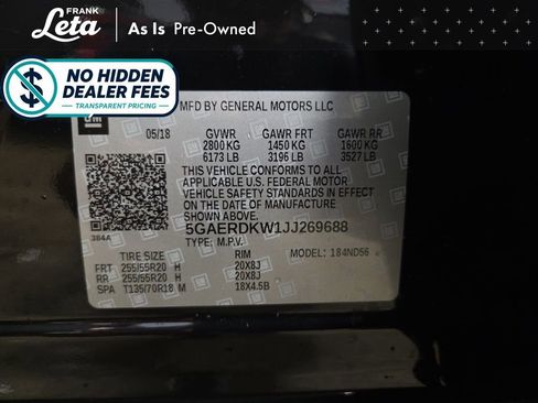 Used 2018 Buick Enclave Avenir w/ Avenir Technology Package FWD image 28