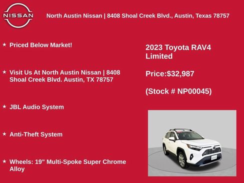 Used 2023 Toyota RAV4 Limited FWD image 11