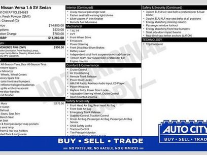 Used 2012 Nissan Versa SV w/ Convenience Pkg