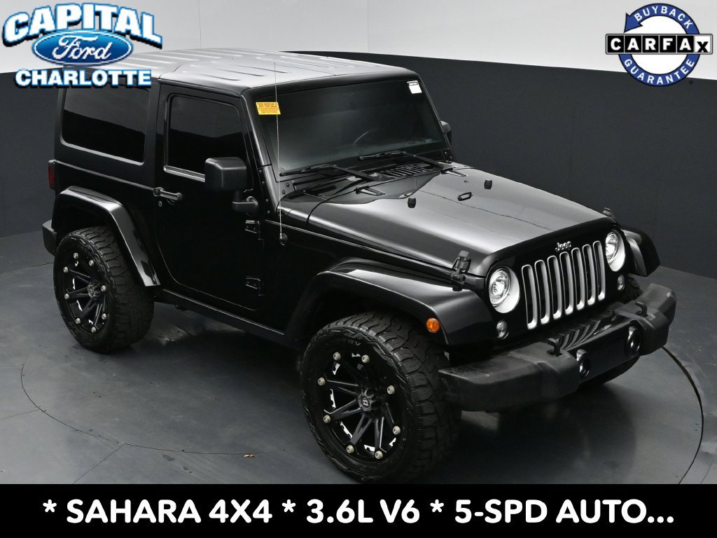 Used 2017 Jeep Wrangler Sahara w/ Connectivity Group AWD/4WD image 24