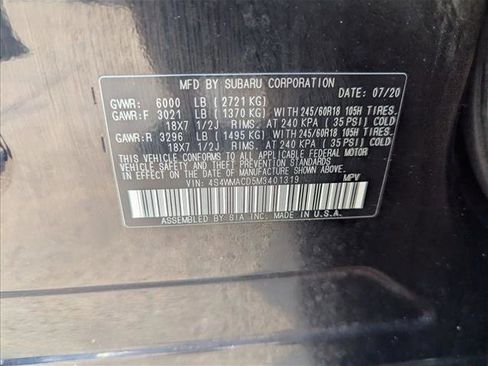 Used 2021 Subaru Ascent Premium w/ Convenience Package image 22