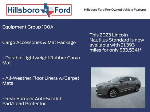 Used 2023 Lincoln Nautilus AWD w/ Premium Package image 4