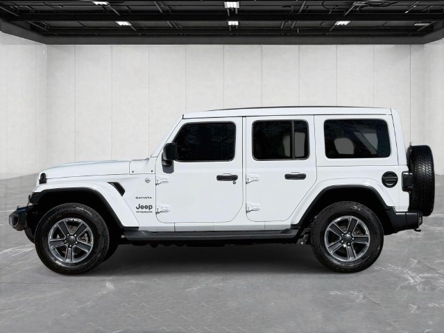 Used 2019 Jeep Wrangler Unlimited Sahara w/ Uconnect 4C Nav & Sound Group AWD/4WD image 2
