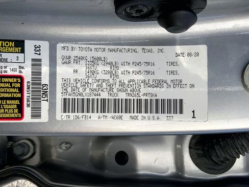 Used 2020 Toyota Tacoma SR w/ SR Convenience Package RWD image 35