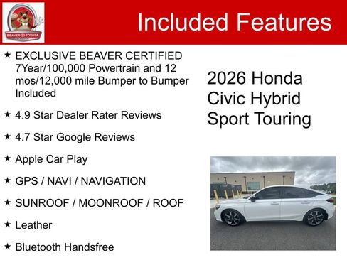Used 2026 Honda Civic Sport Touring image 5