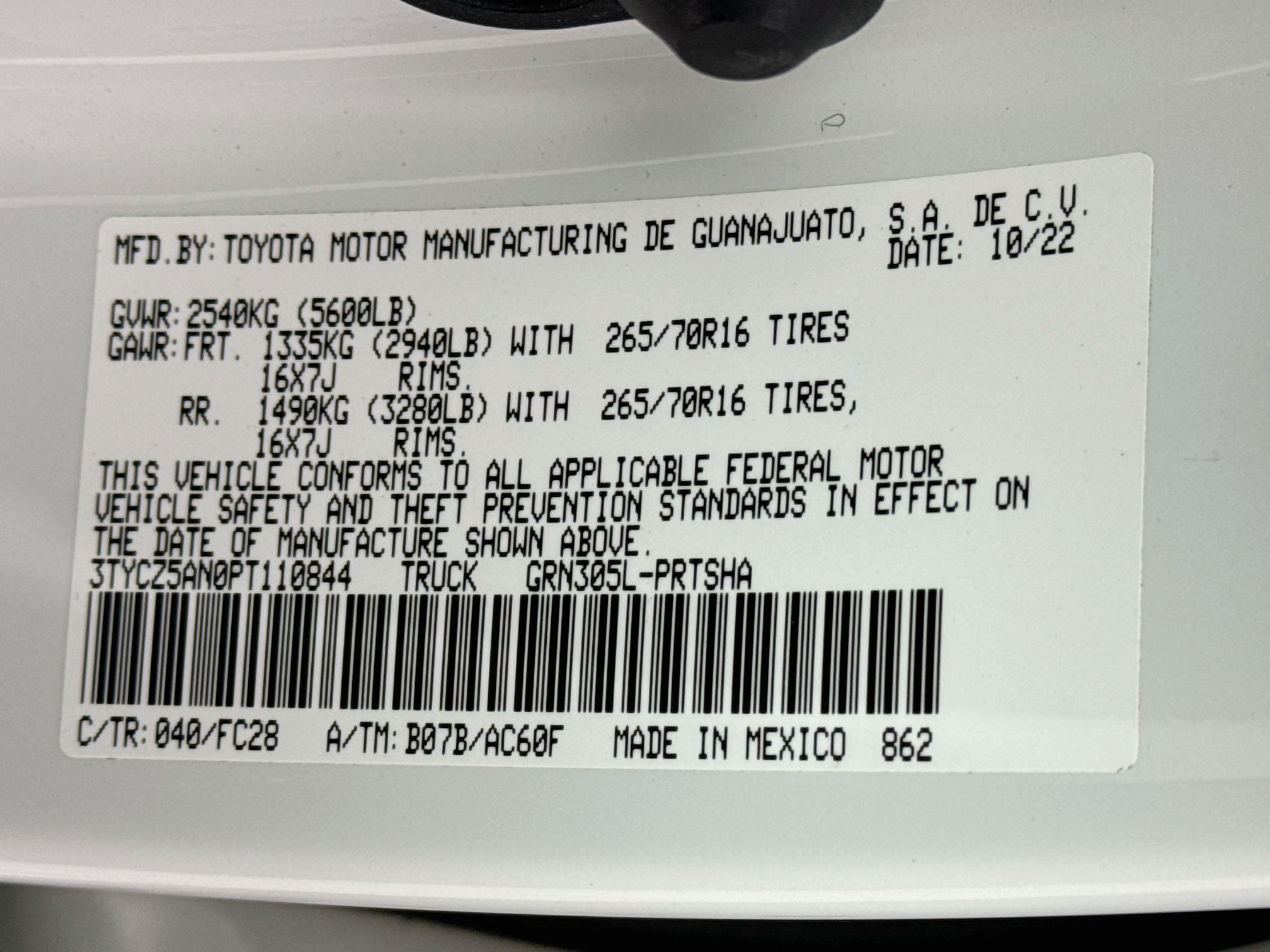 Certified 2023 Toyota Tacoma 4x4 Double Cab w/ Trail Edition image 30