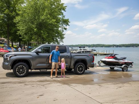 Used 2024 Toyota Tundra SR5 w/ TRD Off-Road Premium Package AWD/4WD image 3