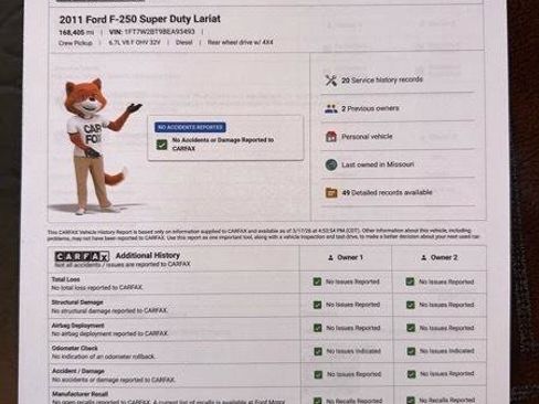 Used 2011 Ford F250 Lariat w/ Lariat Ultimate Pkg image 30