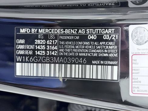 Used 2021 Mercedes-Benz S 580 4MATIC Sedan image 26