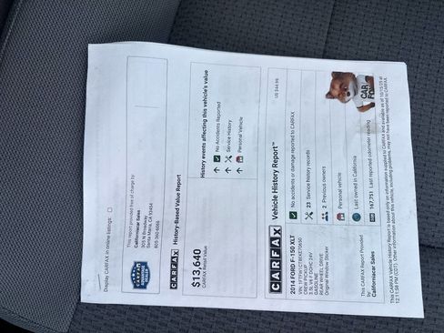 Used 2014 Ford F150 XLT w/ Equipment Group 302A Luxury image 14