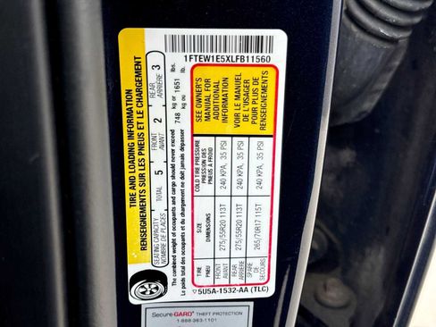 Used 2020 Ford F150 Lariat w/ Equipment Group 502A Luxury AWD/4WD image 35