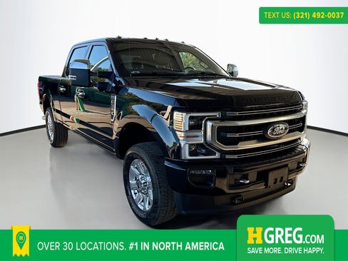 Used 2020 Ford F350 Platinum w/ Snow Plow Prep Package image 1