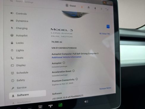 Used 2018 Tesla Model 3 Long Range AWD/4WD image 15