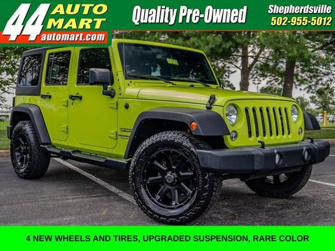 Used 2017 Jeep Wrangler Unlimited Sport w/ Quick Order Package 24S AWD/4WD image 1