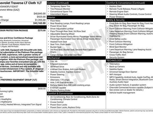 Used 2023 Chevrolet Traverse LT AWD/4WD image 9