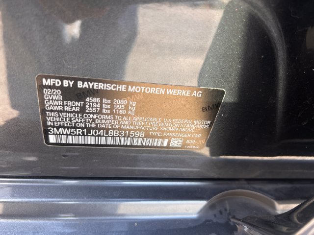Used 2020 BMW 330i Sedan w/ Convenience Package RWD image 34