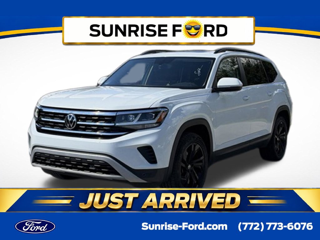 Used 2022 Volkswagen Atlas SE w/ Panoramic Sunroof Package FWD 360° Tour
