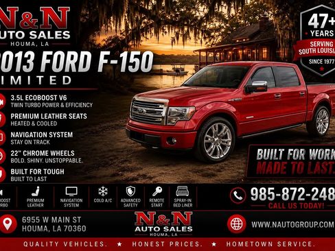 Used 2013 Ford F150 Limited AWD/4WD image 1